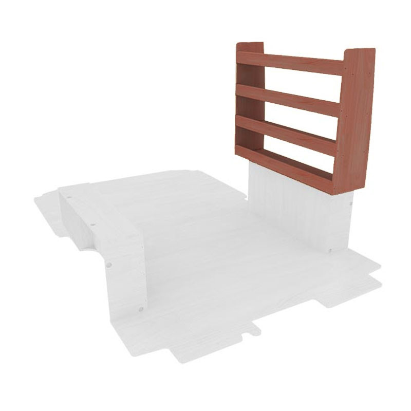 Habillage Etagère 1/2 Coté droit CP Bouleau 15mm CITROEN JUMPY XS