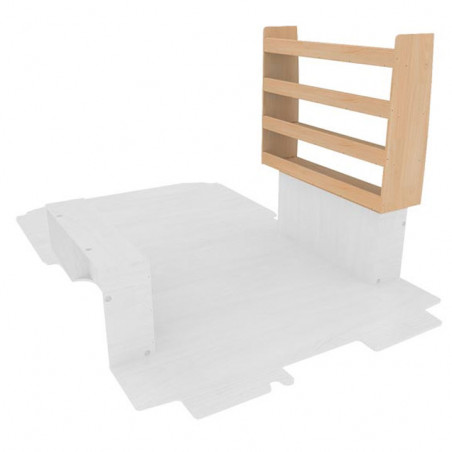 Habillage Etagère 1/2 Coté droit CP Peuplier 15 mm FIAT DUCATO XL