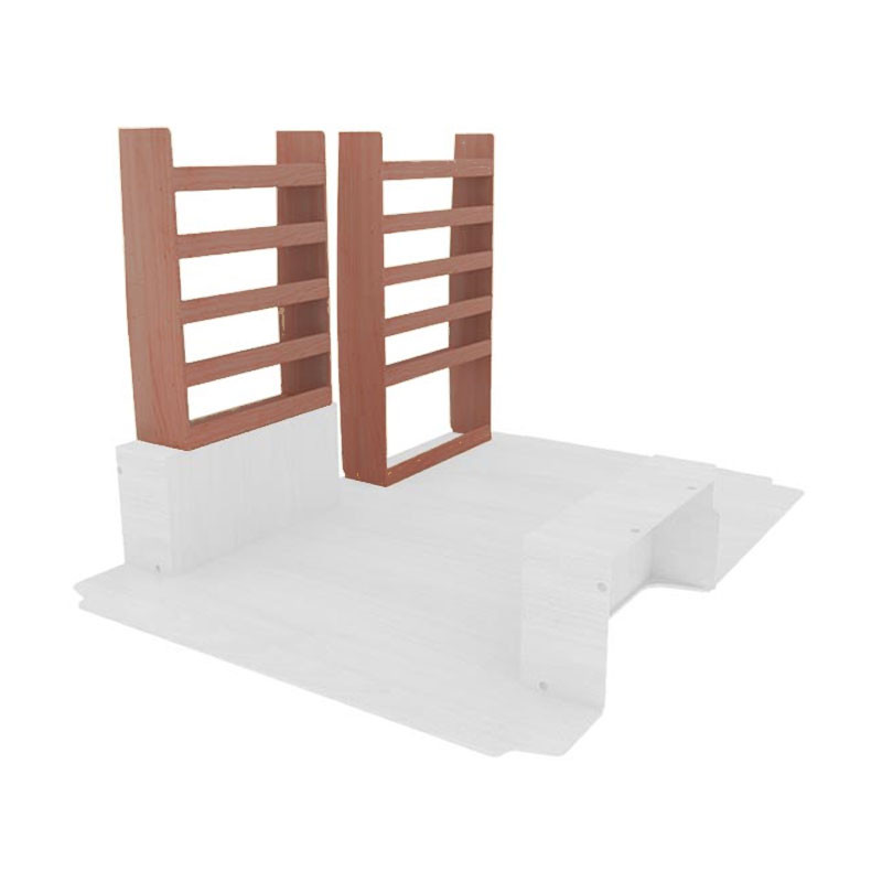 Habillage Etagère coté Gauche CP Bouleau 15mm FORD CUSTOM L2