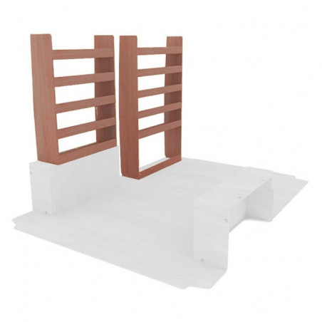 Habillage Etag�re cot� Gauche CP Bouleau 15mm NISSAN INTERSTAR L3